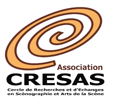 Logo Association CRESAS – Cercle de Recherche et d’Echanges en Scénographie et Arts de la Scène