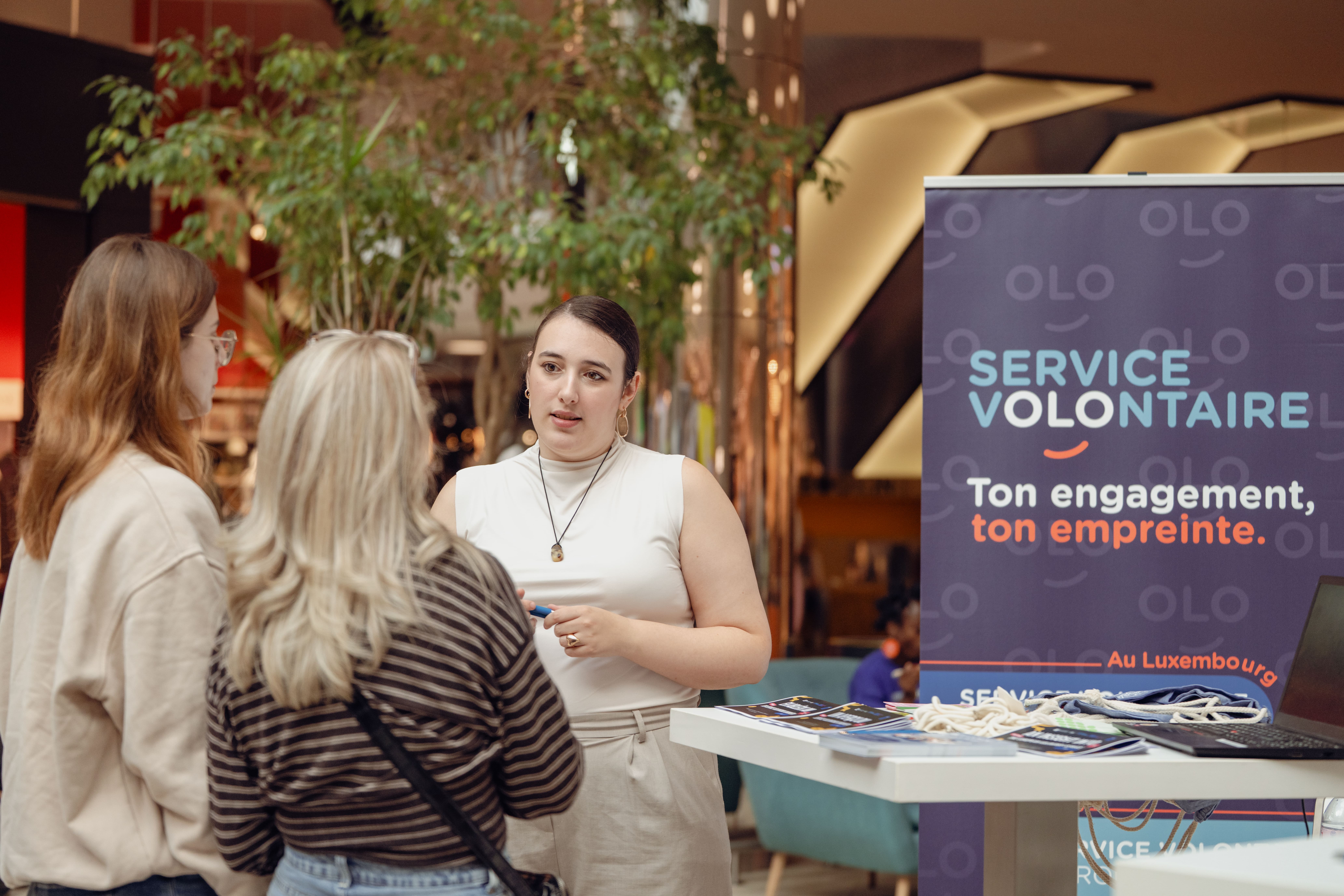 Image de l'article La mobilité internationale : un focus sur le service volontaire à la foire « Eraus an d’Welt »